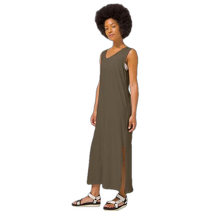 Lululemon Dark Olive All Yours Tank Maxi Dress Size 10